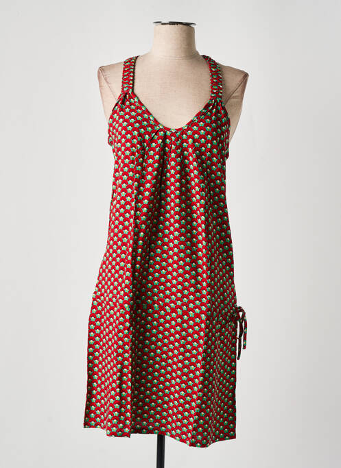 Rochie midi roșu DIPAWALI femeie