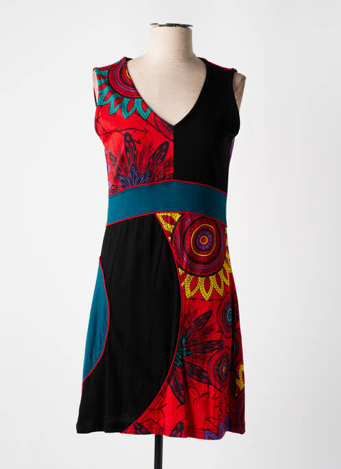 Rochie midi roșu DIPAWALI femeie