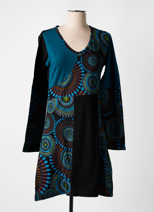 Rochie scurtă albastru DIPAWALI femeie