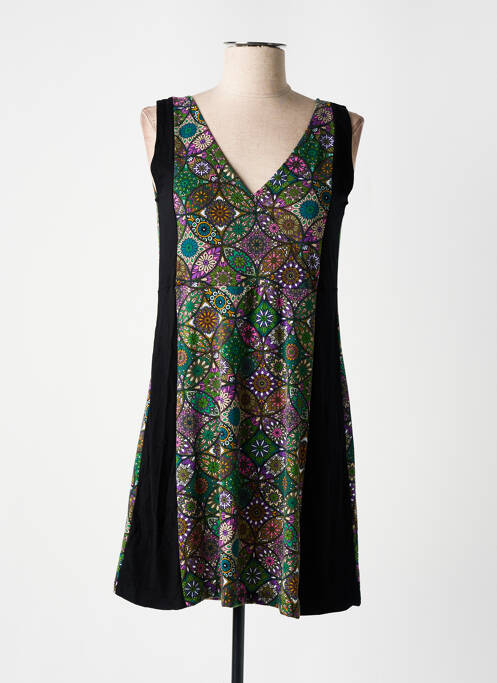 Rochie scurtă verde DIPAWALI femeie