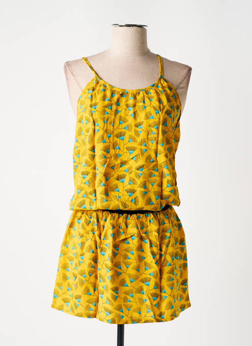 Rochie midi galben DIPAWALI femeie