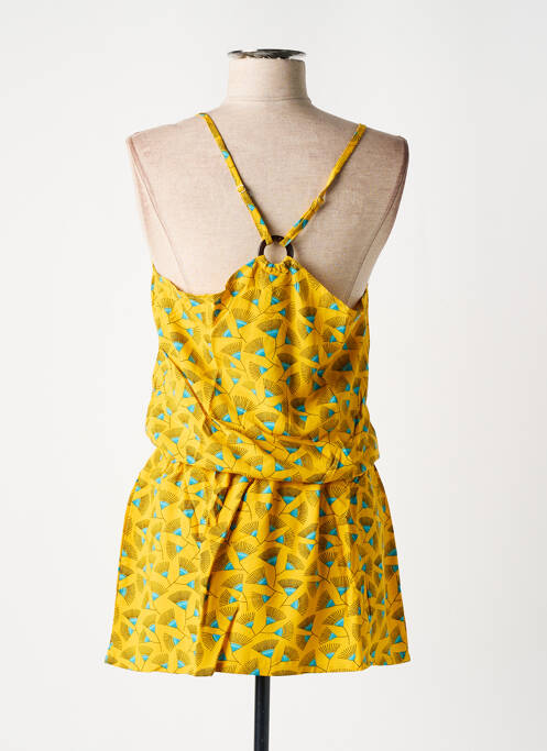 Rochie midi galben DIPAWALI femeie