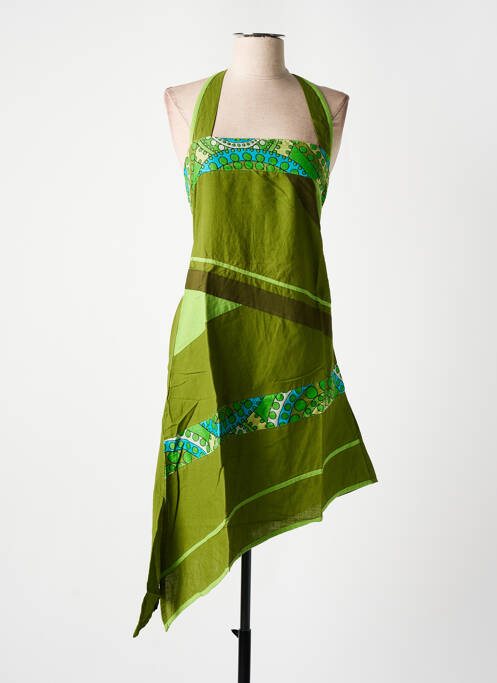 Tunică mâneci lungi verde DIPAWALI femeie