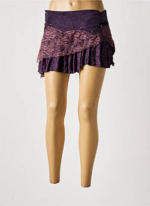 Fustă mini violet DIPAWALI femeie