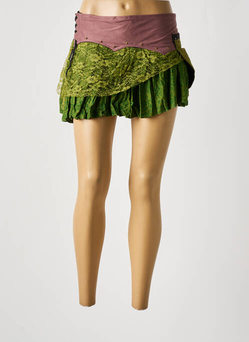 Fustă mini verde DIPAWALI femeie