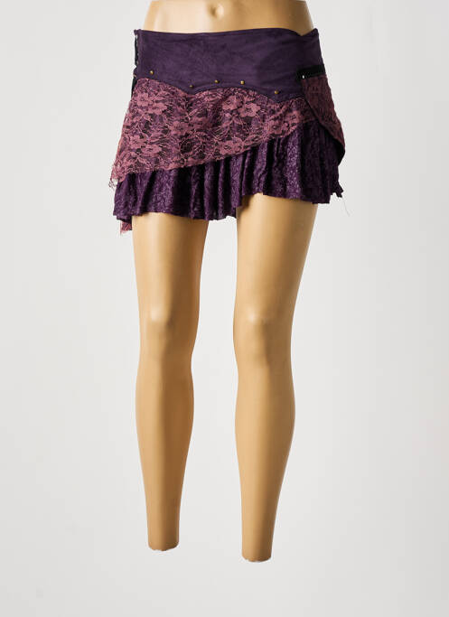 Fustă mini violet DIPAWALI femeie