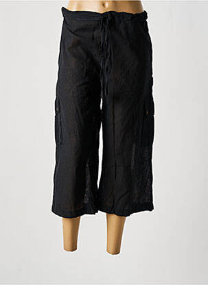 Pantalon trei sferturi negru DIPAWALI femeie