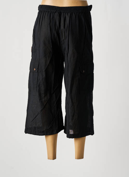 Pantalon trei sferturi negru DIPAWALI femeie