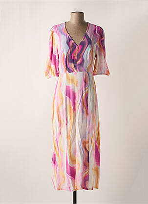 Rochie lungă violet ICHI femeie