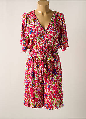 Salopetă scurtă roz ICHI femeie