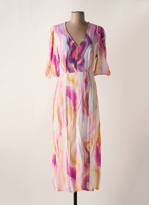 Rochie lungă violet ICHI femeie