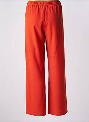 Pantalon drept talie elastică portocaliu IMPERIAL femeie