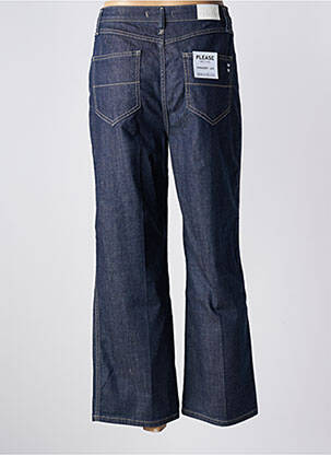 Blugi bootcut buzunare albastru PLEASE femeie