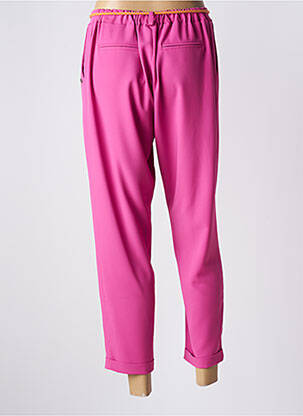Pantalon 7/8 talie elastică roz PLEASE femeie