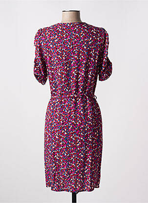 Rochie midi croială fluidă mâneci scurte roșu I.CODE (By IKKS) femeie