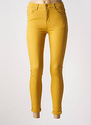 Pantalon 7/8 galben NINA CARTER femeie