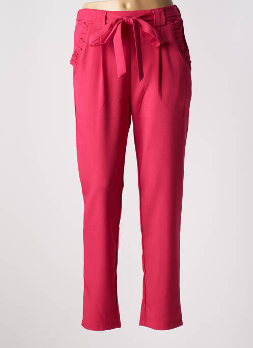 Pantalon drept roz EMMA & ELLA femeie