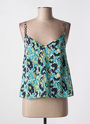 Top albastru MORGAN femeie