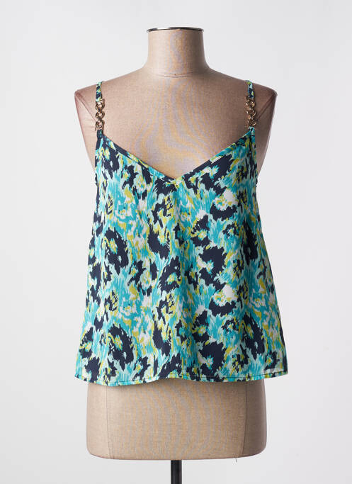 Top albastru MORGAN femeie