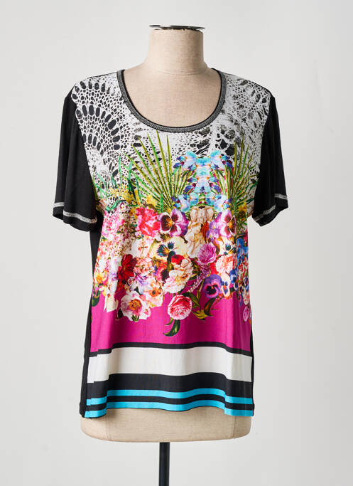 Tricou negru SAINT CHARLES femeie