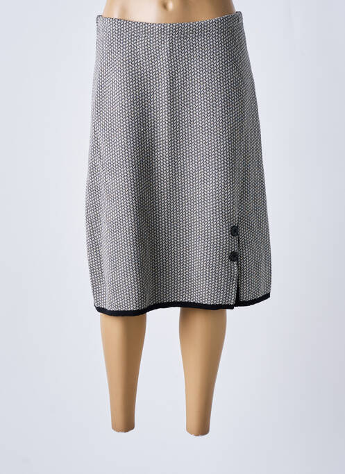Fustă midi gri SAINT CHARLES femeie