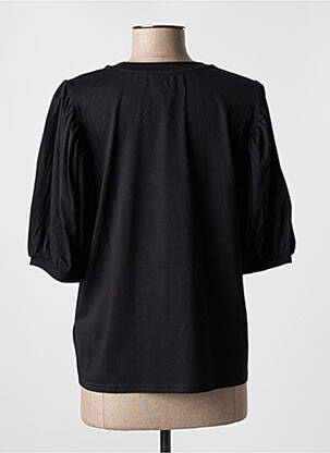 Tricou mâneci lungi mâneci lungi negru IDANO femeie
