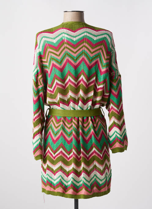 Vestă cu mâneci lungi verde AN' GE femeie