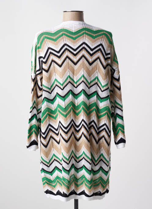 Vestă cu mâneci lungi verde AN' GE femeie