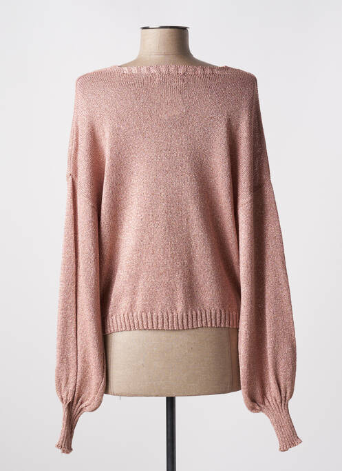 Vestă cu mâneci lungi roz M femeie