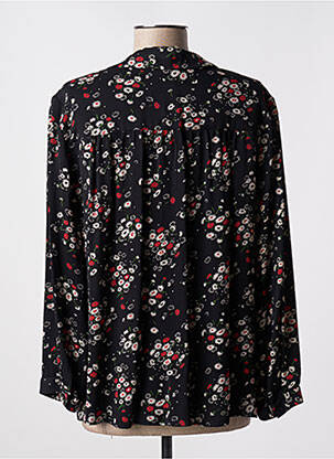 Bluză imprimeu floral mâneci lungi negru GERARD DAREL femeie
