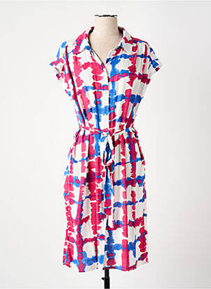 Rochie midi roșu VINTAGE LOVE femeie