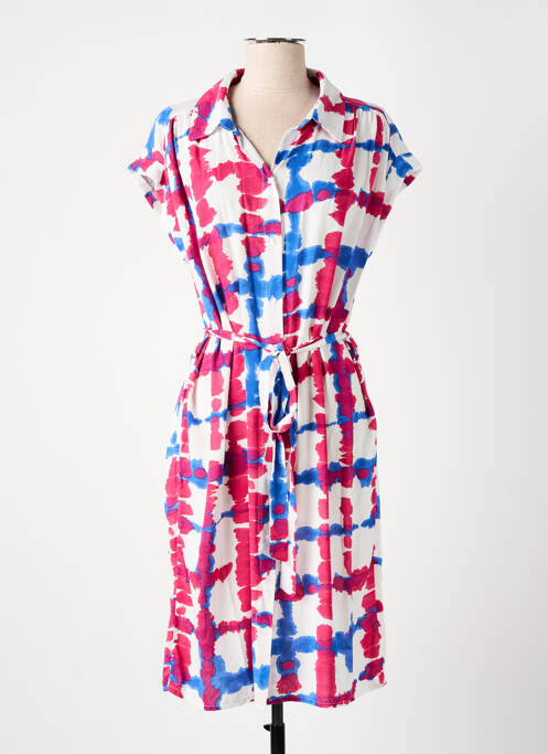 Rochie midi roșu VINTAGE LOVE femeie