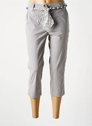 Pantalon trei sferturi gri FRED SABATIER femeie