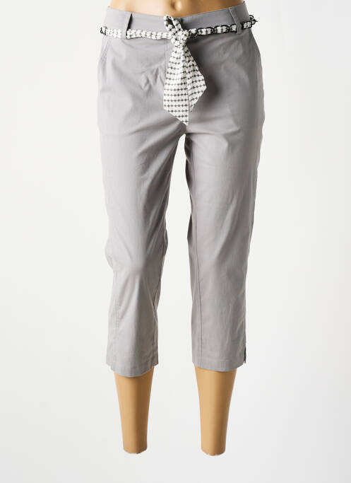 Pantalon trei sferturi gri FRED SABATIER femeie