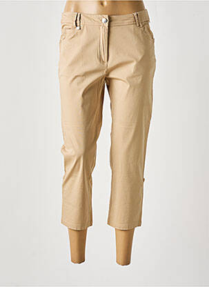 Pantalon trei sferturi bej AGATHE & LOUISE femeie