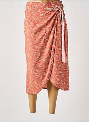 Fustă lungă imprimeu fantezie roz TIFFOSI femeie