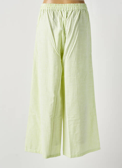 Pantalon larg verde AGATHE & LOUISE femeie