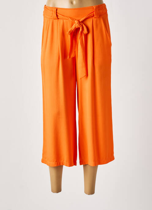 Pantalon trei sferturi portocaliu COULEURS DU TEMPS femeie