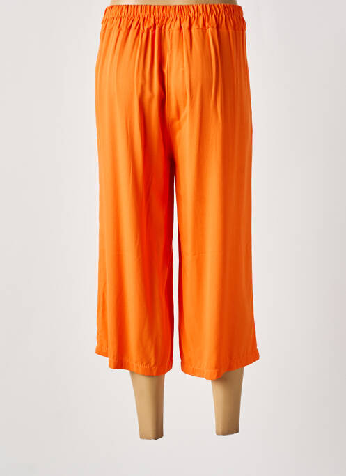 Pantalon trei sferturi portocaliu COULEURS DU TEMPS femeie