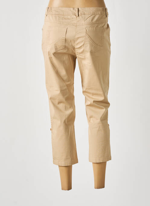 Pantalon trei sferturi bej AGATHE & LOUISE femeie