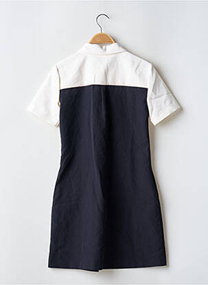 Rochie scurtă mâneci scurte mâneci scurte albastru EL GANSO femeie
