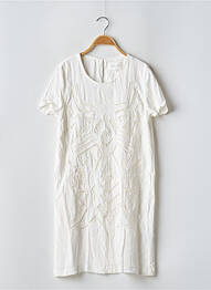 Rochie scurtă mâneci scurte mâneci scurte alb SUD EXPRESS femme