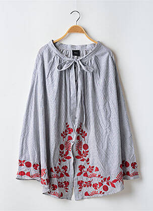 Fustă midi albastru IDANO femeie