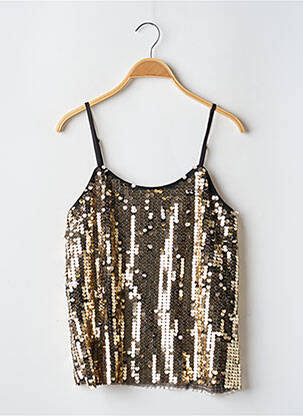 Top auriu NAF NAF femeie