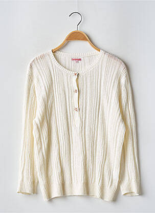 Pulover bej BENSIMON femeie