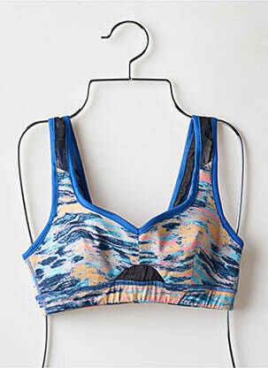 Sutien efect material satinat sutiene albastru LE COQ SPORTIF femeie