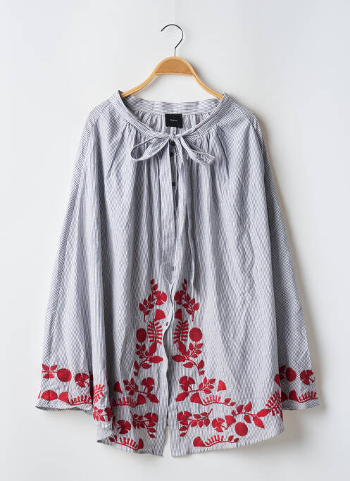 Fustă midi albastru IDANO femeie