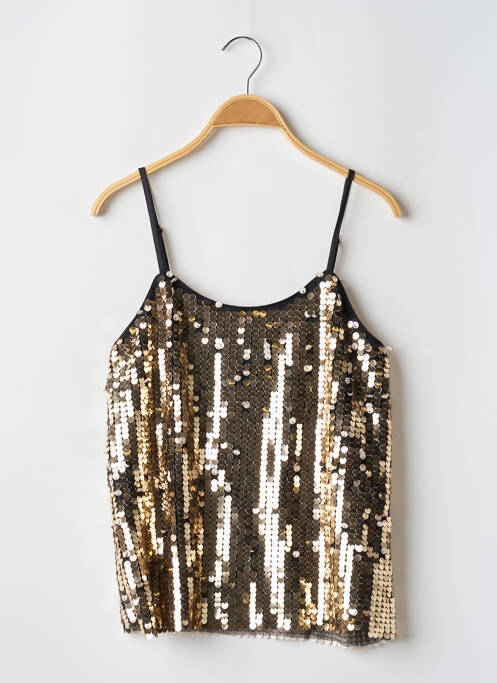 Top auriu NAF NAF femeie