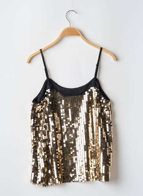 Top auriu NAF NAF femeie