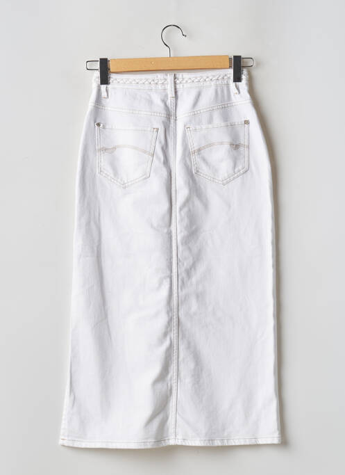 Fustă lungă alb FREEMAN T.PORTER femeie